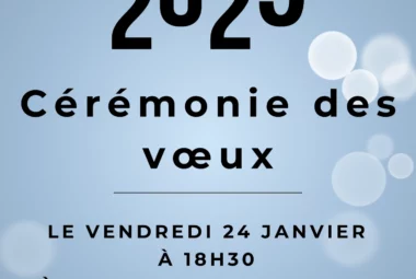 Cérémonie des vœux 2025