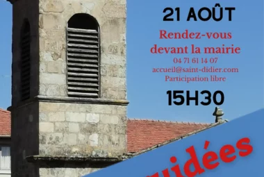 Visite guidée du bourg de Saint-Didier-en-Velay