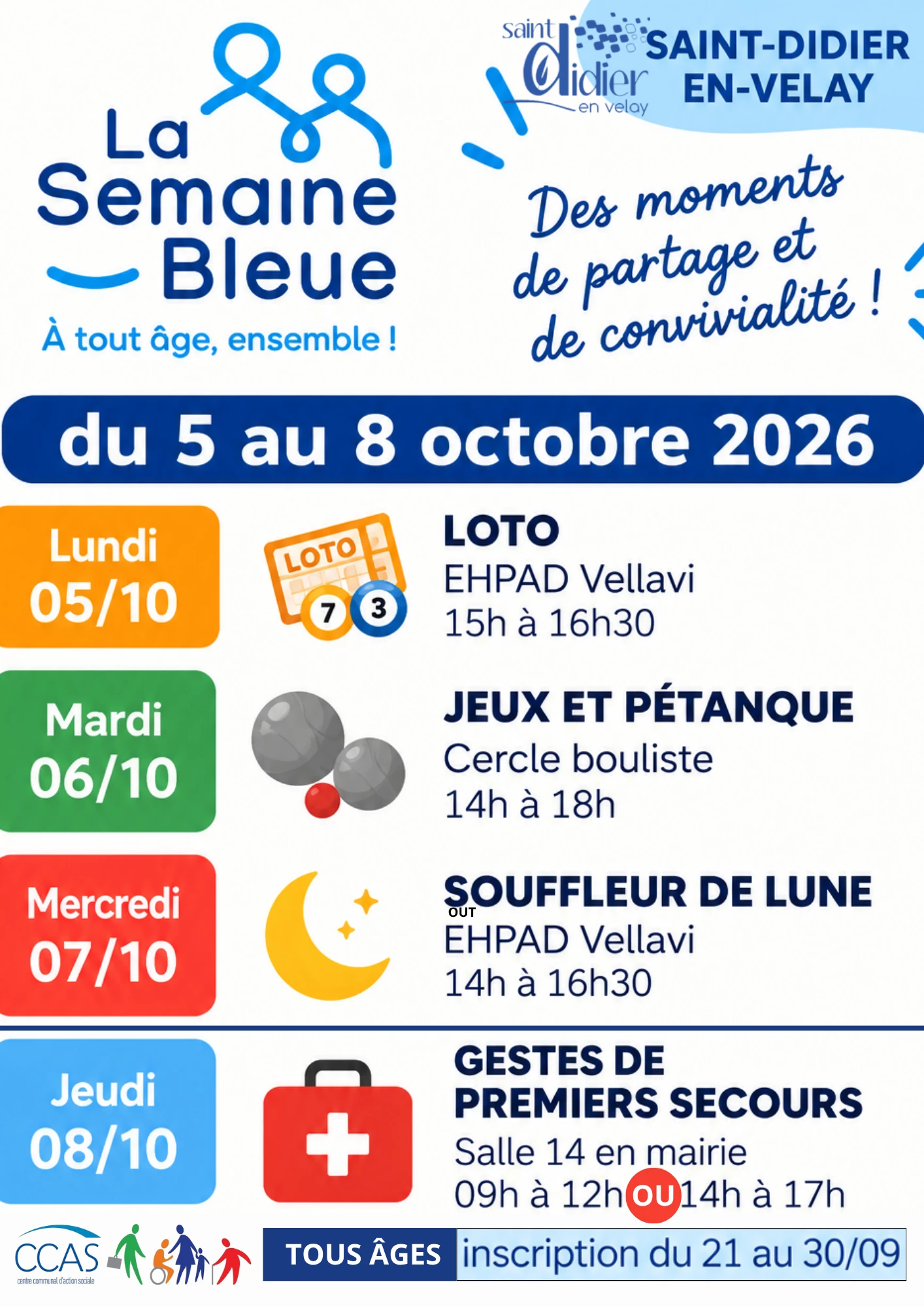 Semaine bleue – Souffleur de Lune