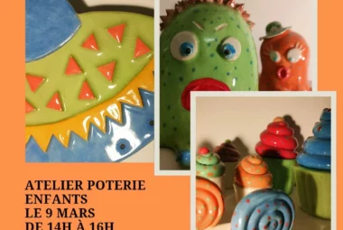 Atelier poterie pour enfants