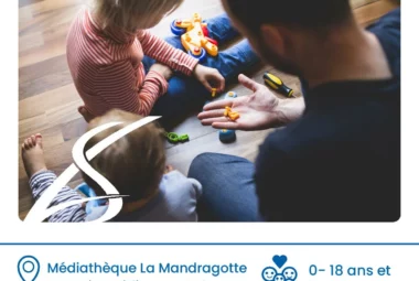 Programme parentalité – Ludothèque et atelier livres