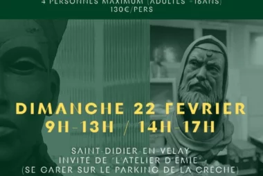 Sculpture : les bases d&rsquo;un portrait en terre