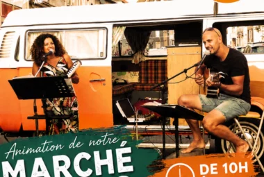 Animation musical sur le marché hebdomadaire de Saint-Didier-en-Velay