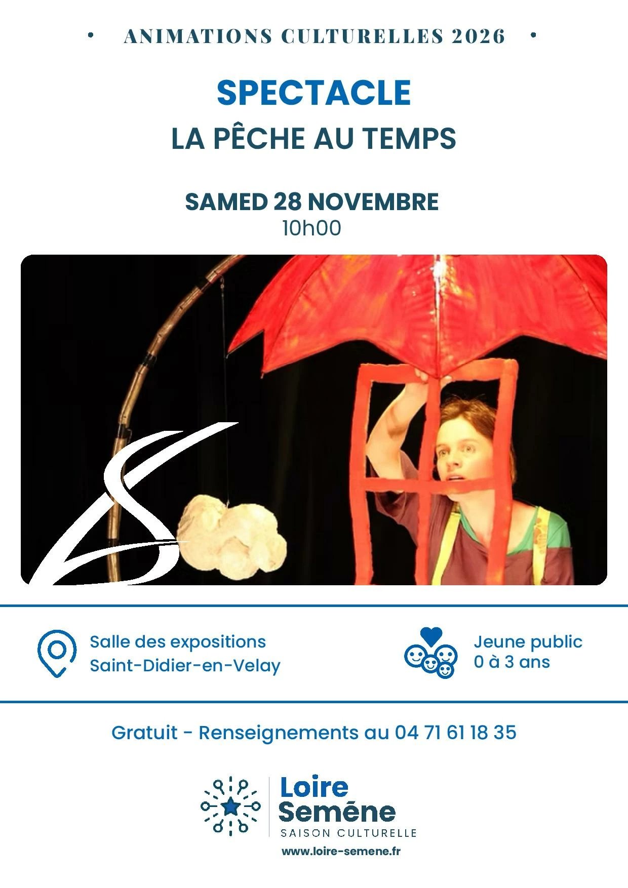 Spectacle « La pêche au temps »